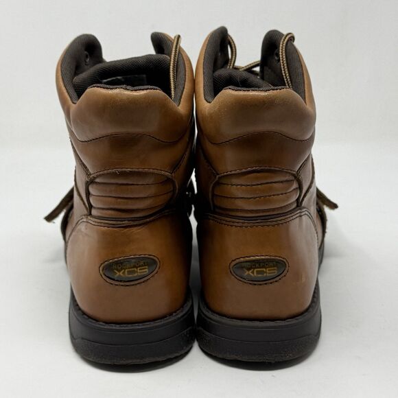 Rockport XCS Chukka Boots Mens 11 M Brown Leather Cross Strap High Ankle Lace Up main image 11